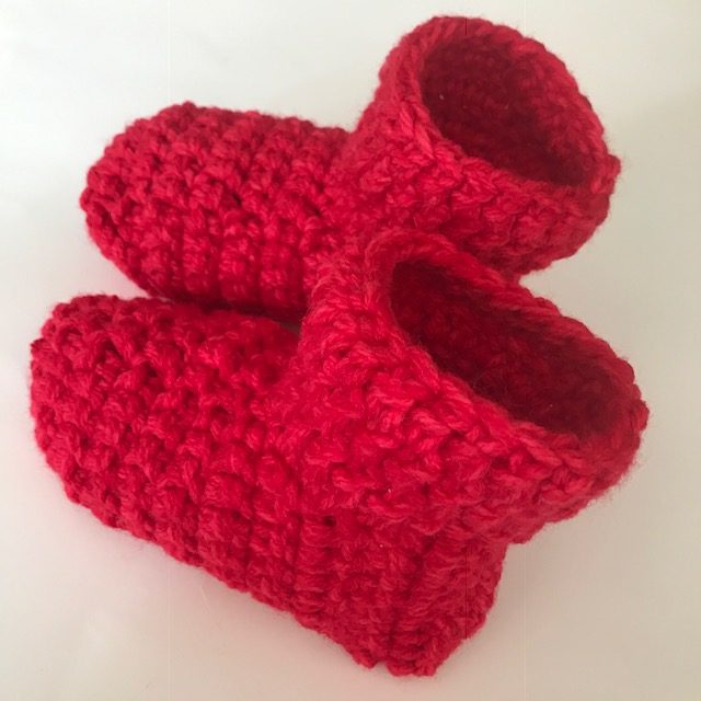 Free Slipper Socks Crochet Pattern