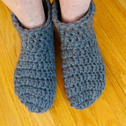 Free Slipper Socks Crochet Pattern, The Warmest Feet Ever Slipper Socks ...