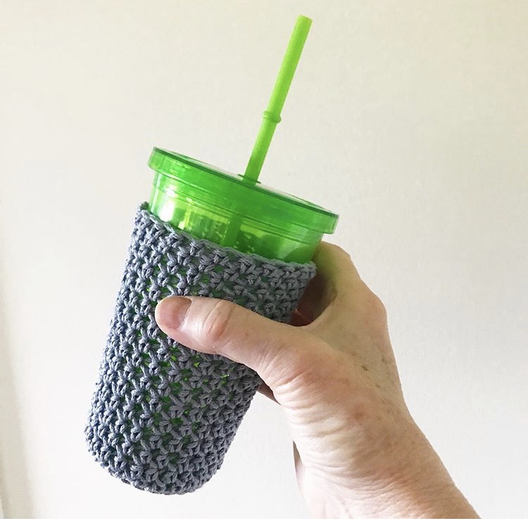 iced coffee cup cozy