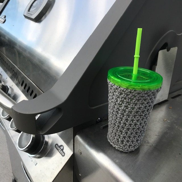 iced coffee cup cozy 