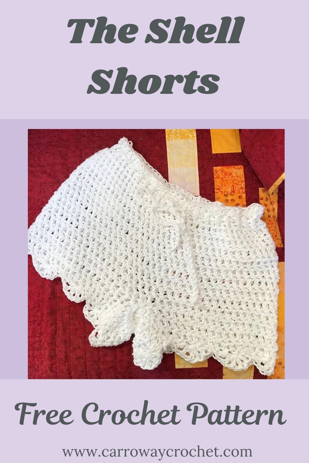 Shell Shorts free crochet pattern