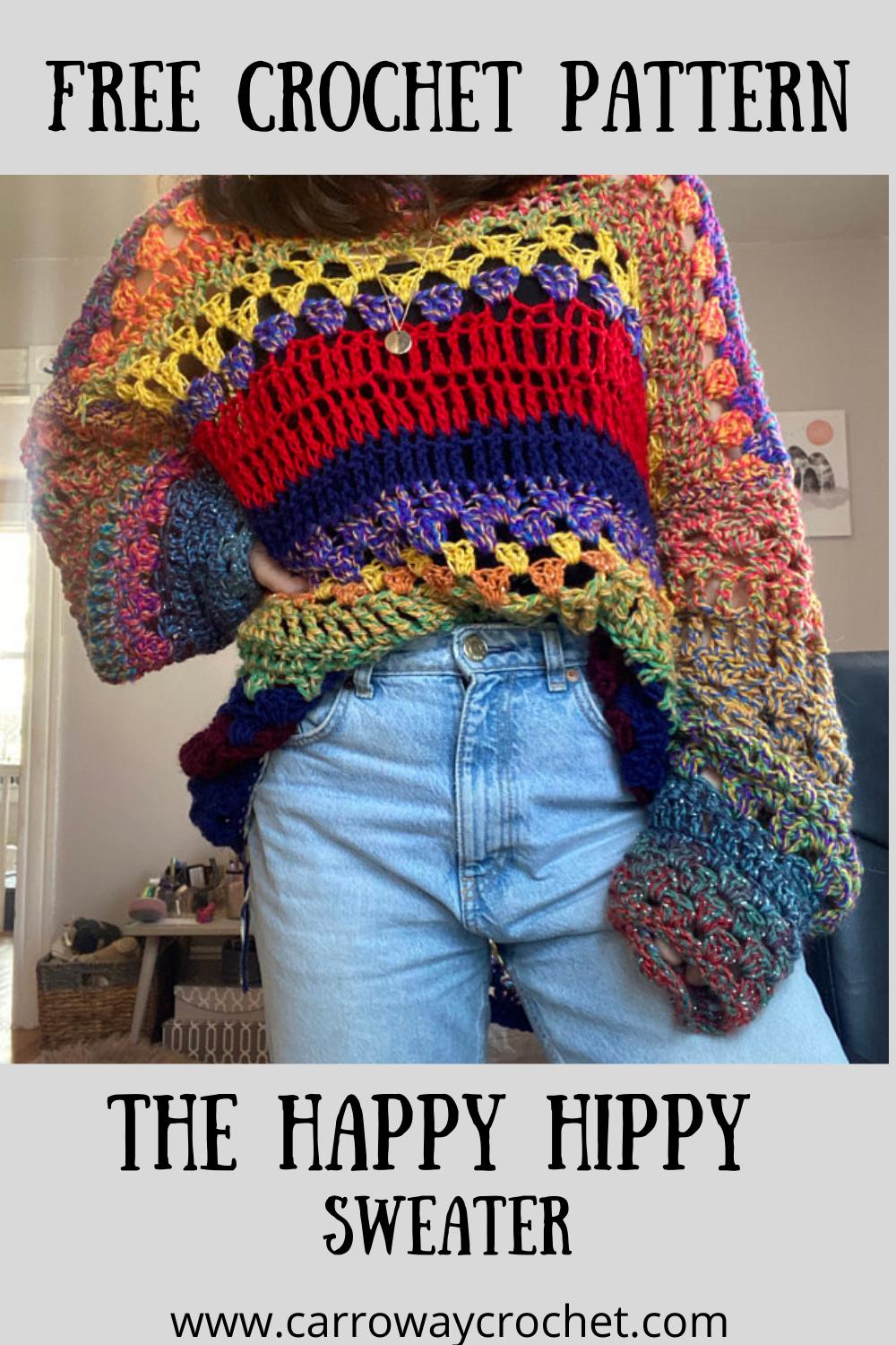 Happy Hippy Sweater Pattern
