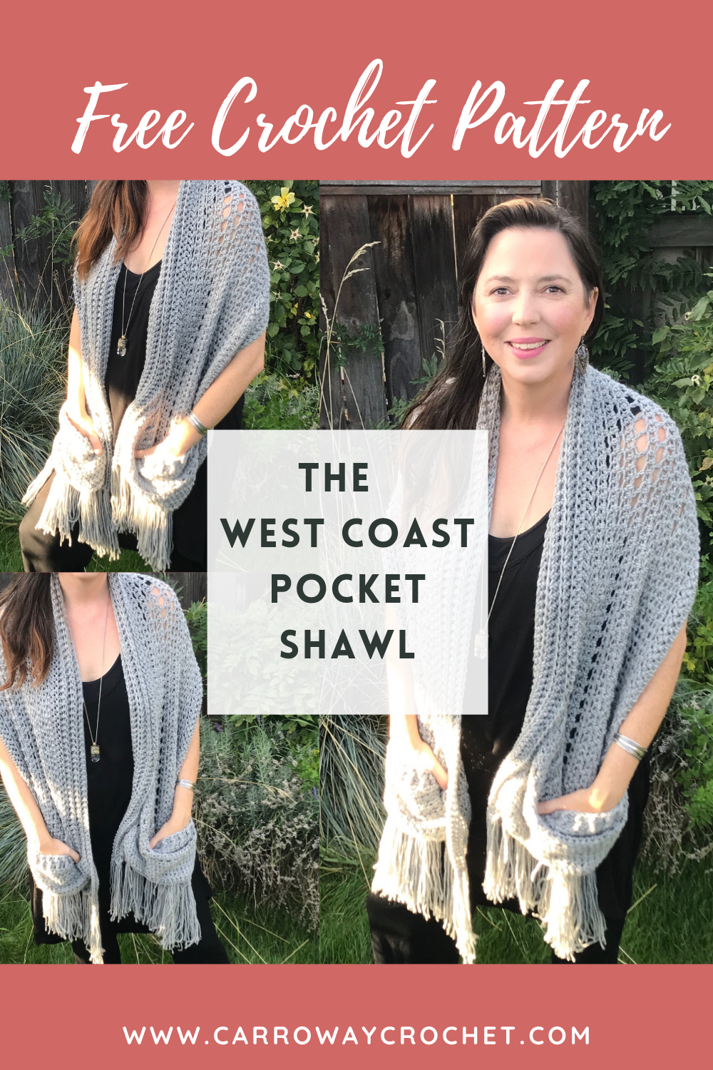 West Coast Pocket Shawl
