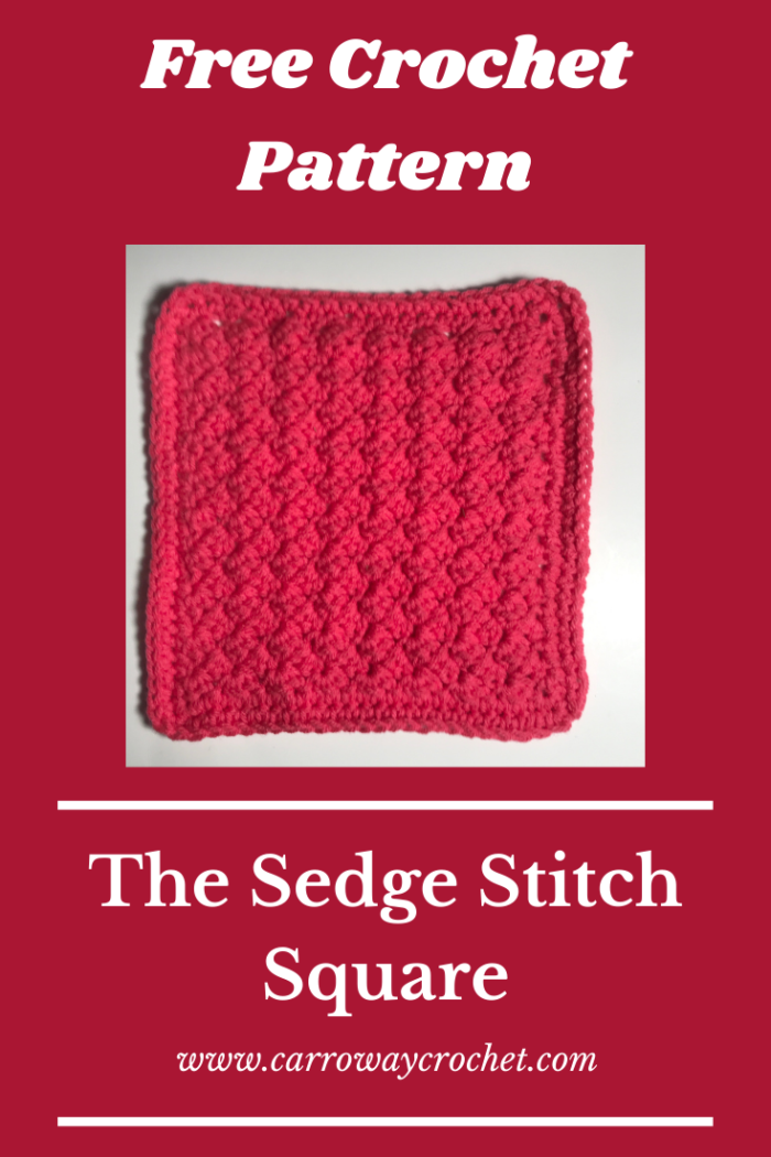 sedge stitch square