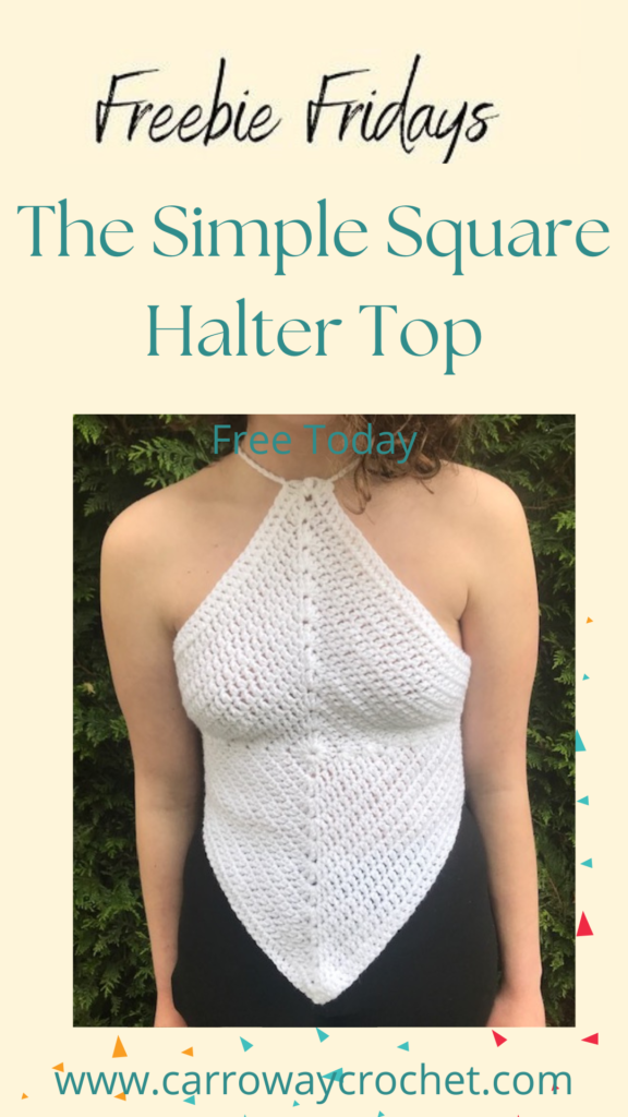 Simple crochet halter top : r/crochet