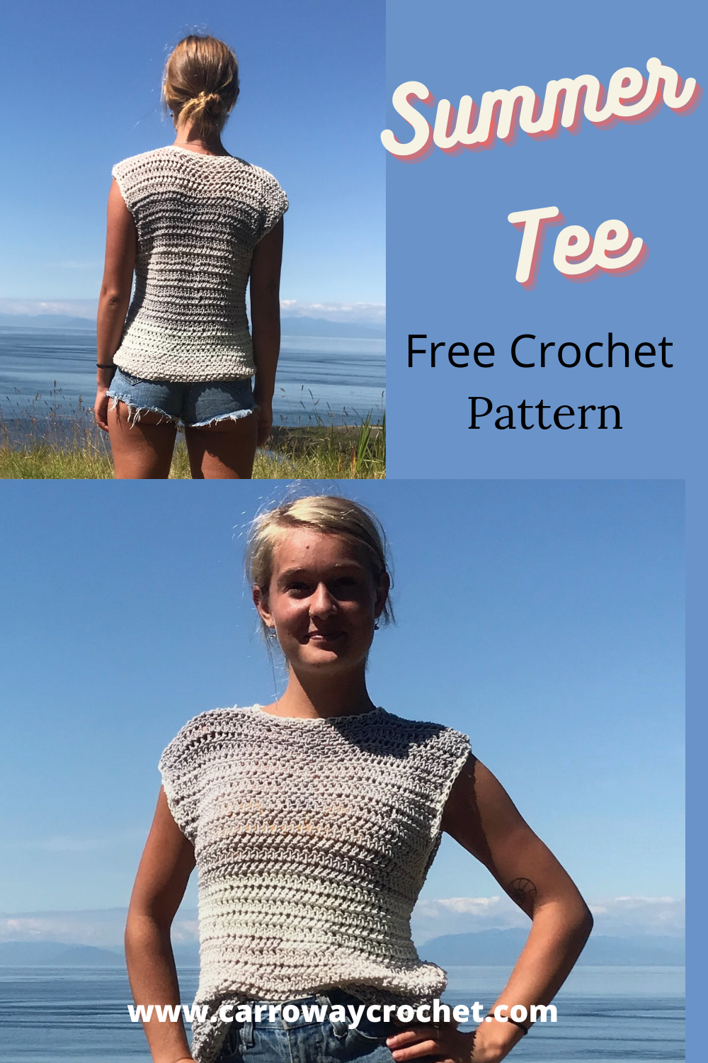 Summer Tee Free Crochet Pattern