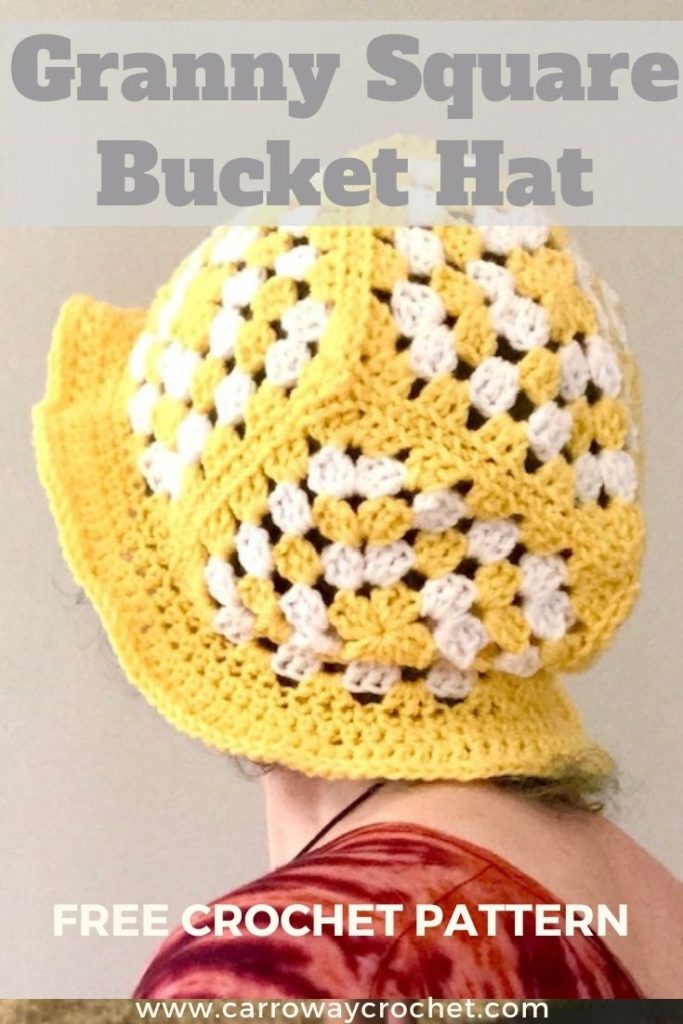 Granny Square Bucket Hat Pattern