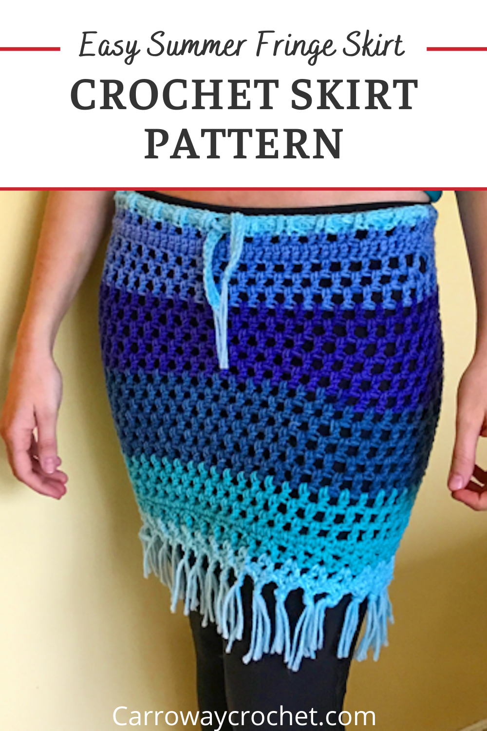 Summer Fringe Skirt Pattern