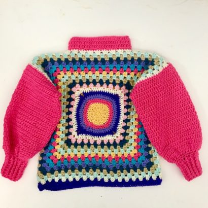 Sunny Granny Square Sweater: Free Crochet Pattern - Carroway Crochet