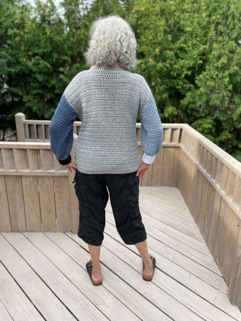 Granny Square Sweater