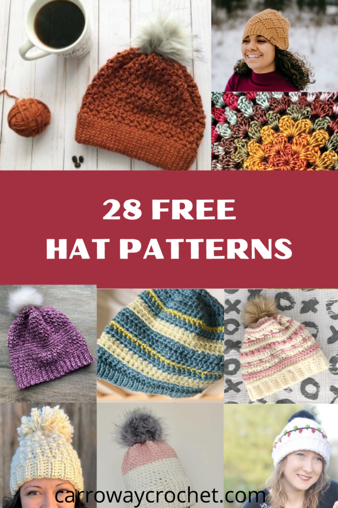 free crochet hat patterns
