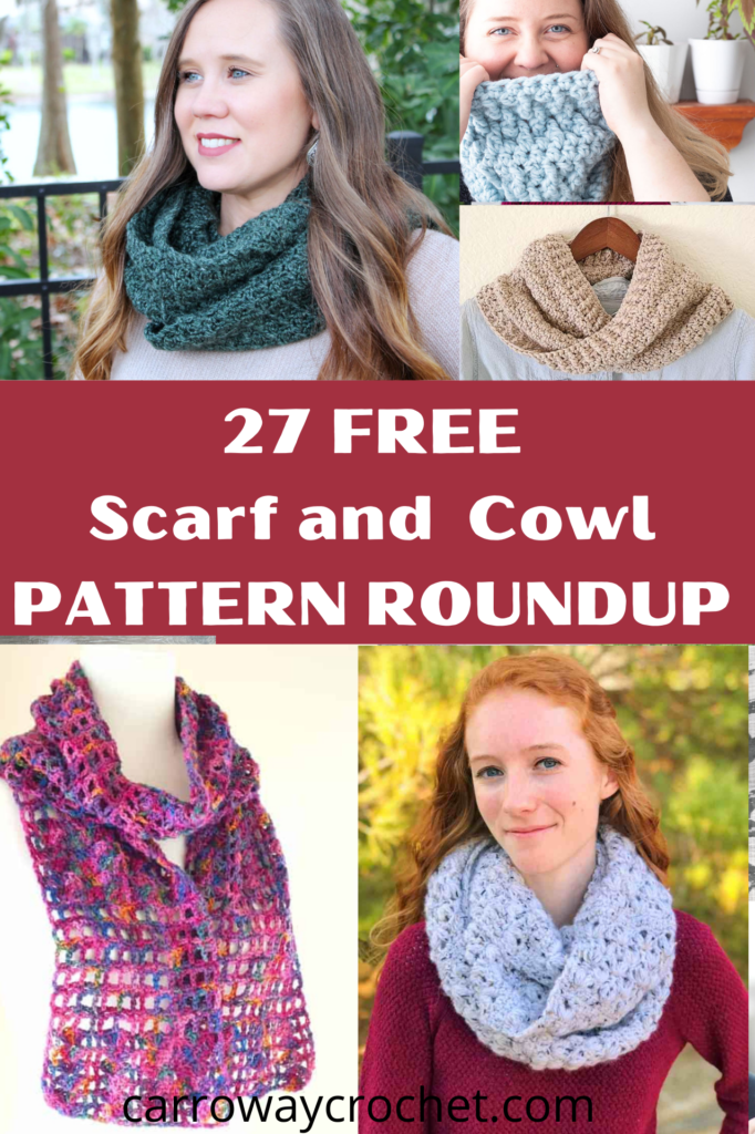free crochet scarf and cowl patterns