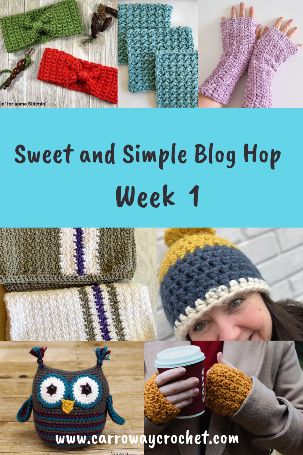 Free Beginner Crochet Patterns - Carroway Crochet