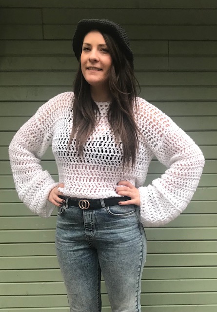 How to crochet a top, Crochet for beginners