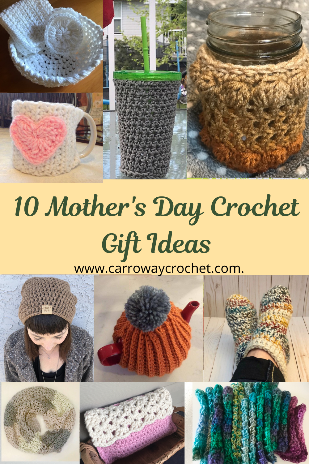 Quick and Easy Crocheted Mother's Day Gifts — Day's Crochet & Knit