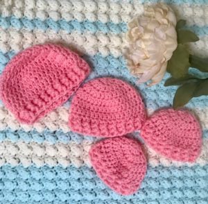 Preemie Beanie Crochet Pattern - Carroway Crochet