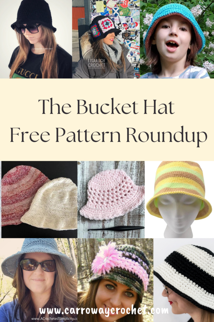 Bucket Hat Free Pattern 