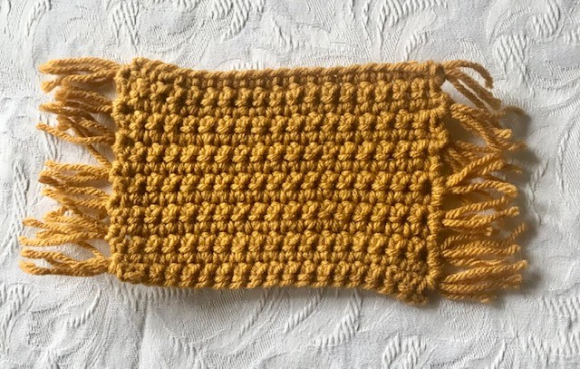Easy Mug Rug Crochet Pattern - Carroway Crochet