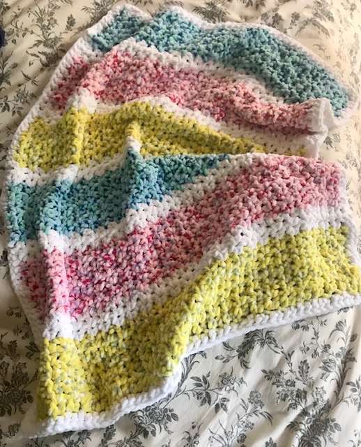 Oh So Soft Baby Blanket: Free Crochet Pattern - Carroway Crochet