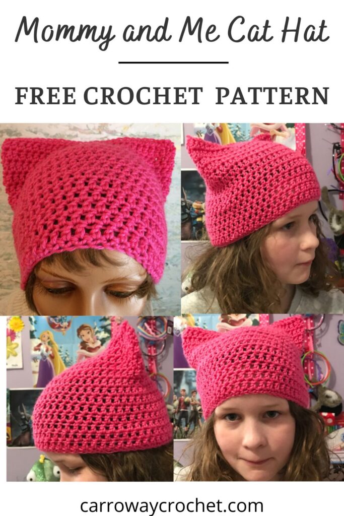 Cat Hat Free Crochet Pattern
