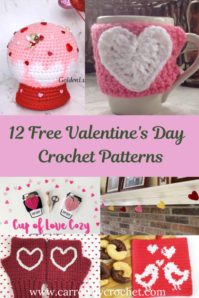 12 Valentines Day Crochet Patterns