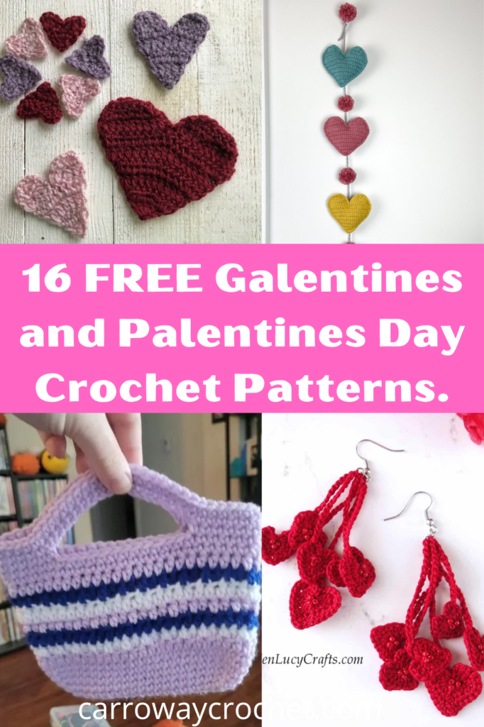 16 Galentine's Day Crochet Patterns 2023