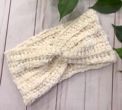 WOVEN TWIST HEADBAND FREE LOVE main image 1