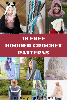 Free Hooded Crochet Patterns - Carroway Crochet