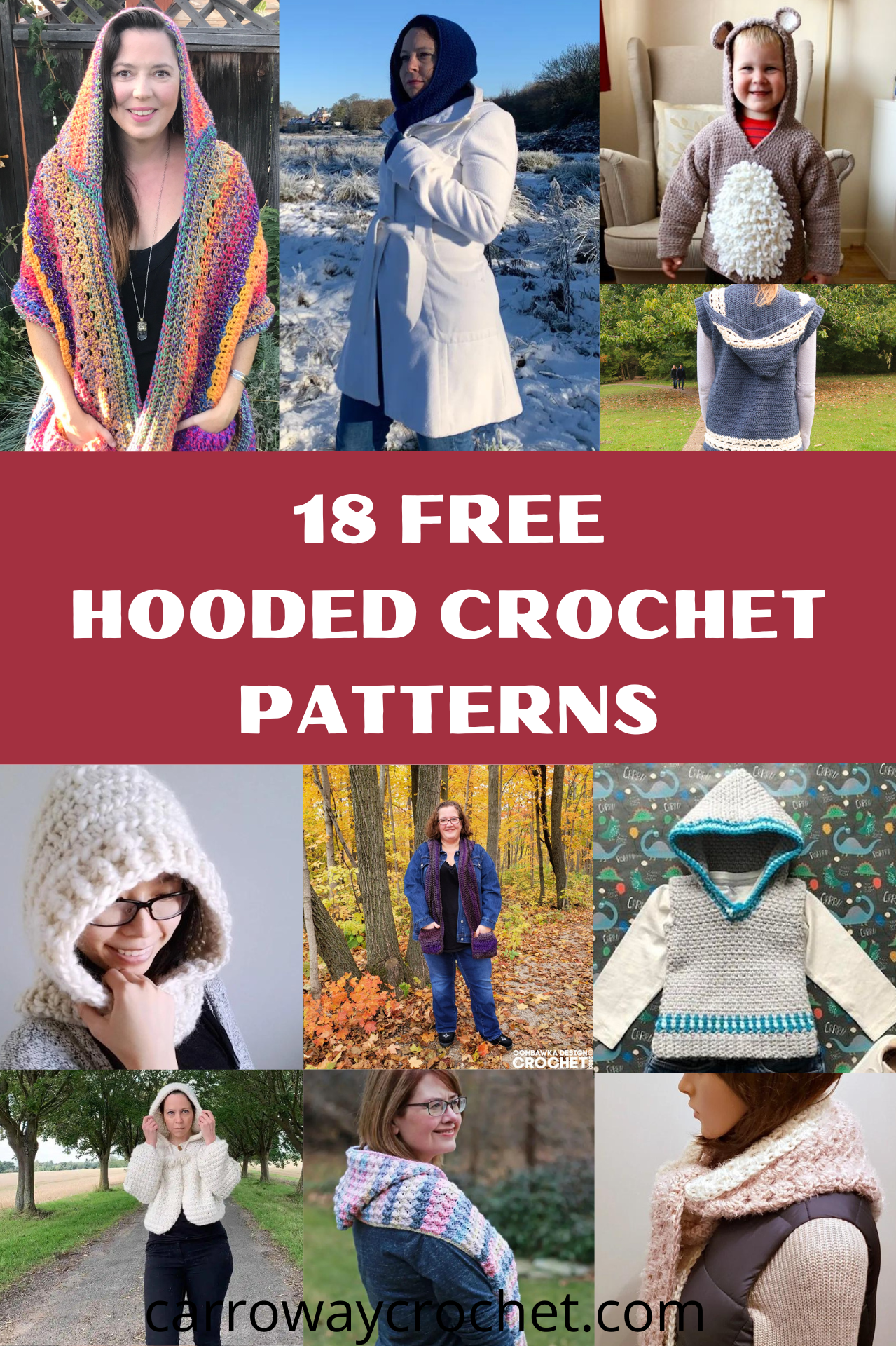 Winter Scarf Snowberries Crochet Pattern - Kirsten Holloway Designs