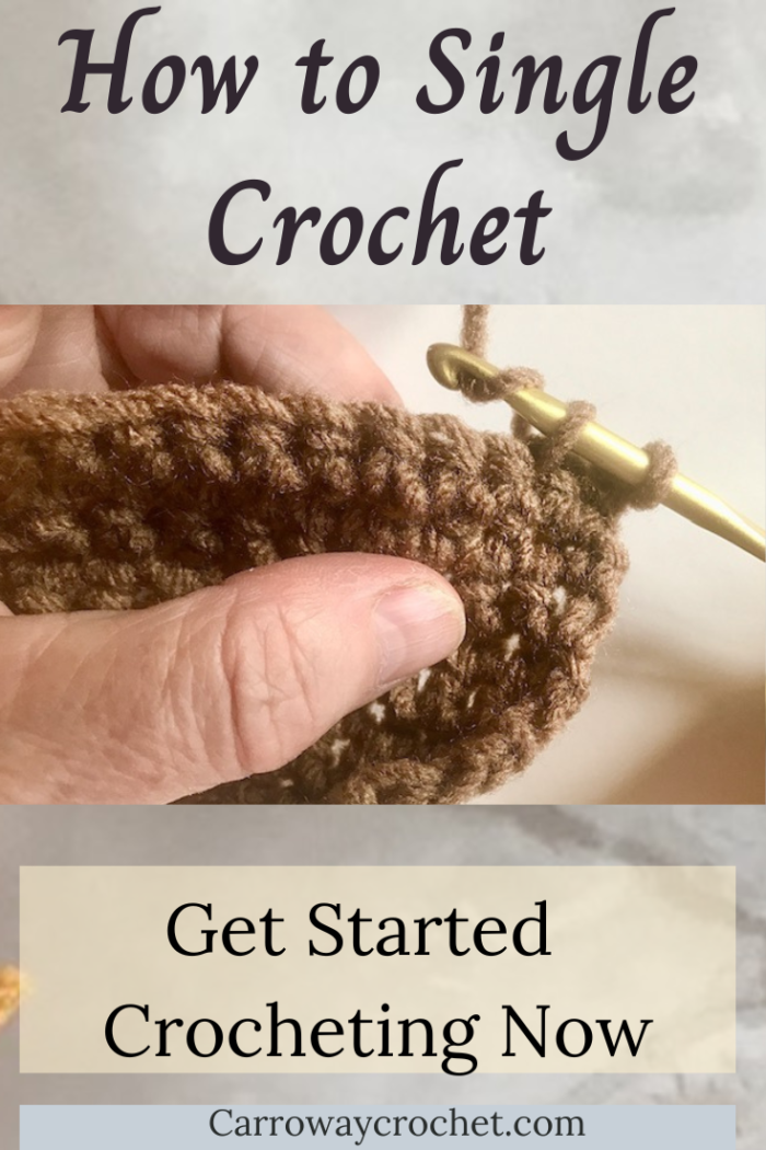how to single crochet