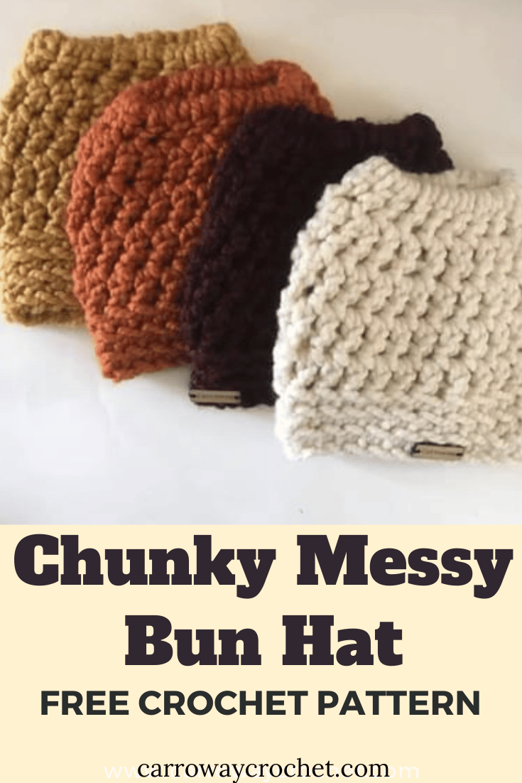 30 Free Chunky Crochet Hat Patterns