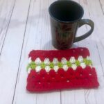 Granny Mug Rug Free Crochet Pattern
