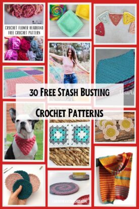 30 Free Stash Busting Crochet Patterns - Carroway Crochet