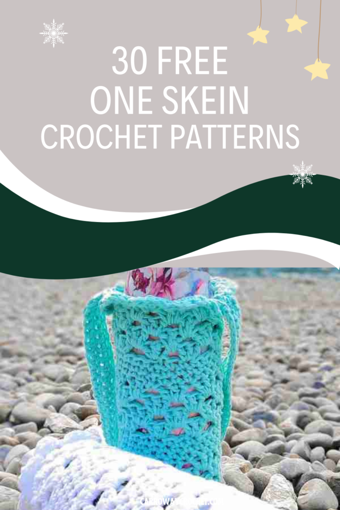 30 Free One Skein Crochet Patterns - Carroway Crochet