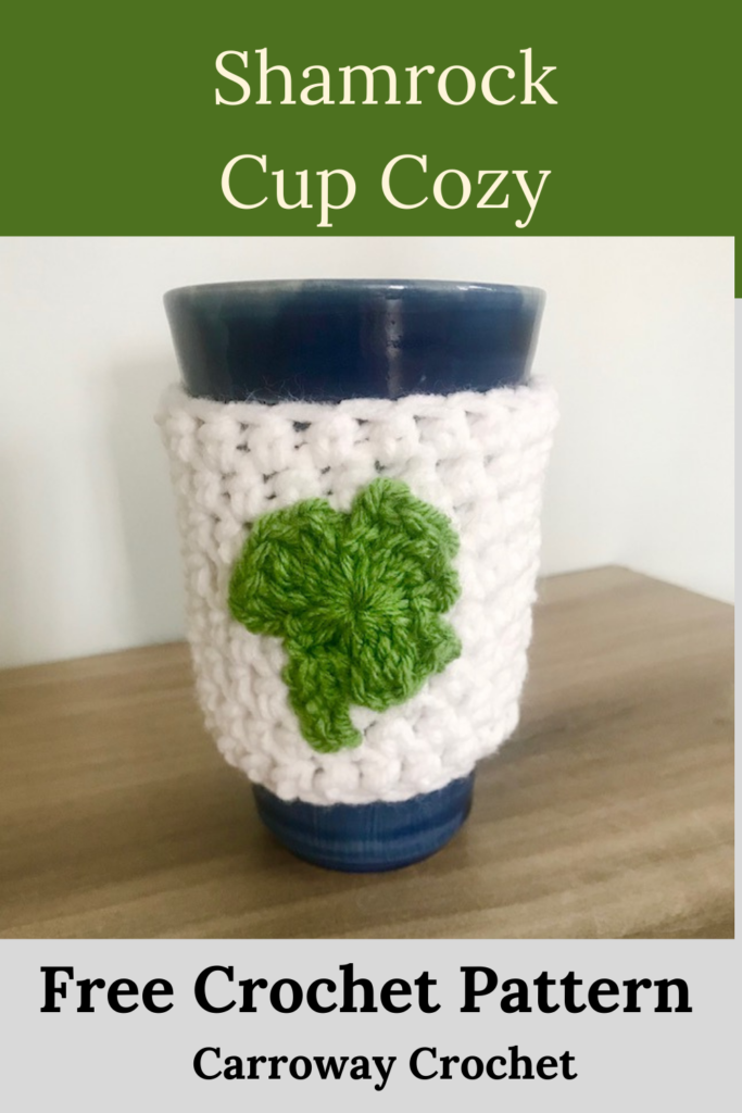 Shamrock Cup Cozy Free Pattern