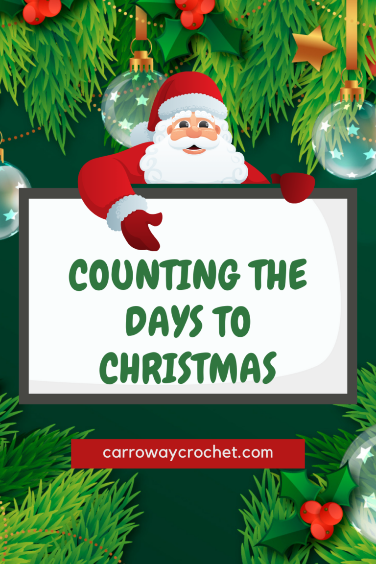 Counting Down the Days to Christmas 2024 Carroway Crochet