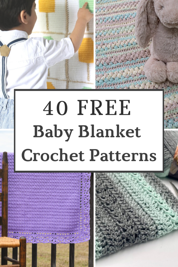 40 Free Baby Blanket Crochet Patterns