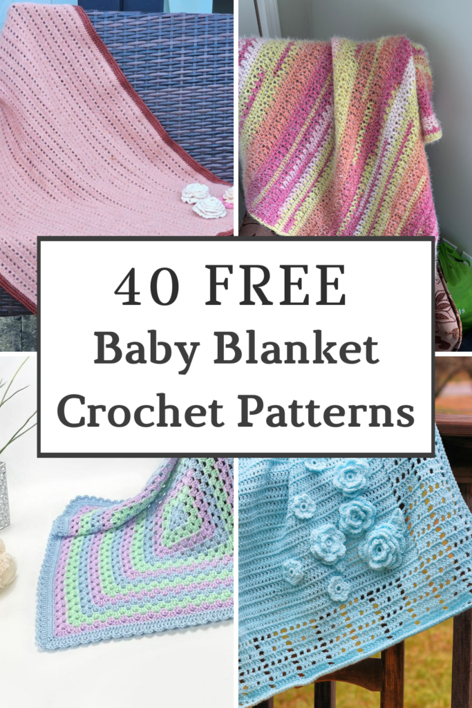 40 Free Baby Blanket Crochet Patterns