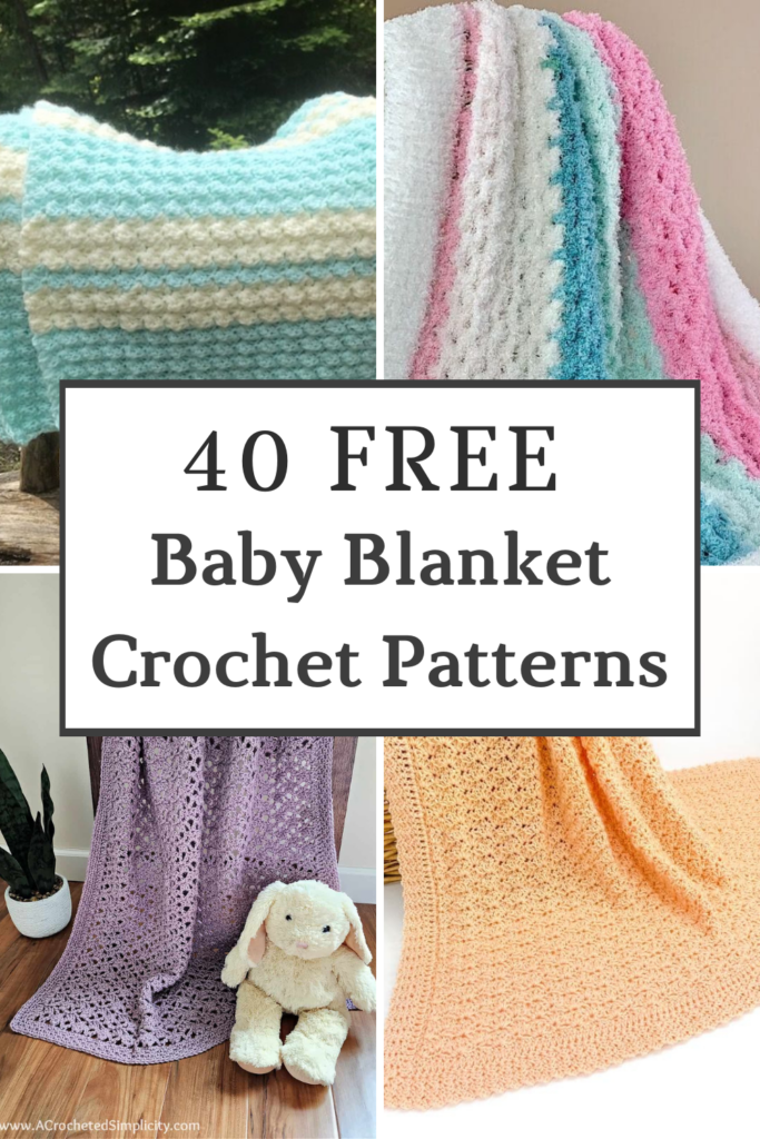40 Free Baby Blanket Crochet Patterns